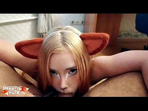 ❤️ Kitsune आफ्नो मुखमा डिक र कम निल्यो ☑  ne.libporno.ru मा  ﹏